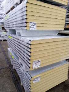 Sandwichpaneel 60mm - HPS -  Lengte 2095mm