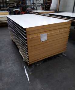 Sandwichpaneel 60mm - POLY -  Lengte 2130mm