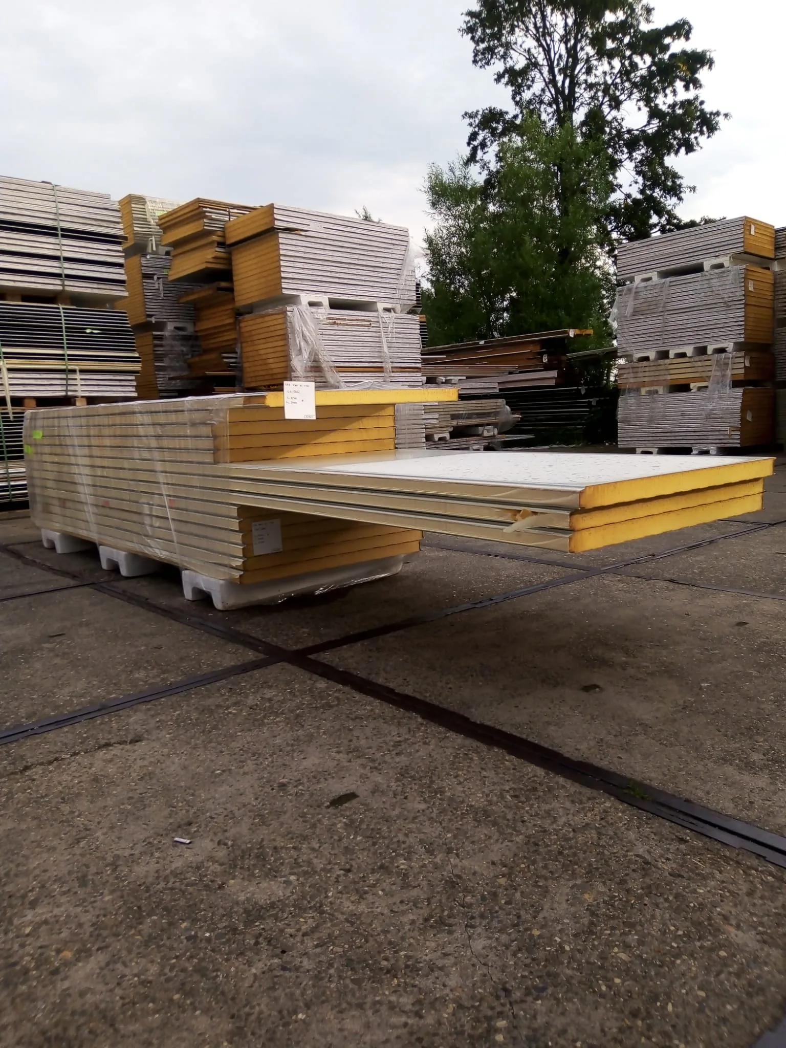 Sandwichpaneel 60mm - POLY - Lengte 3200mm - Afbeelding 2