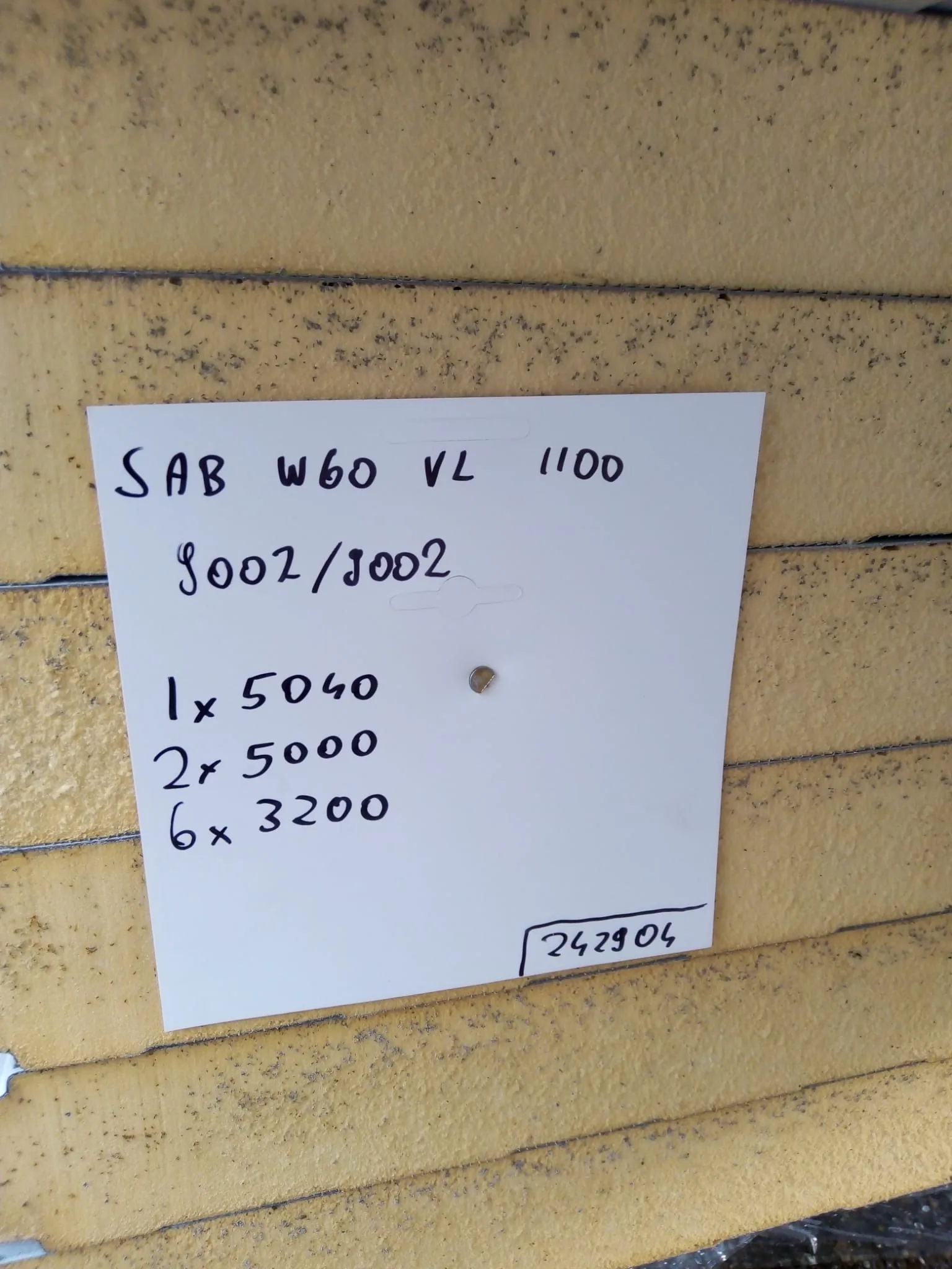 Sandwichpaneel 60mm - POLY - Lengte 3200mm - Afbeelding 3