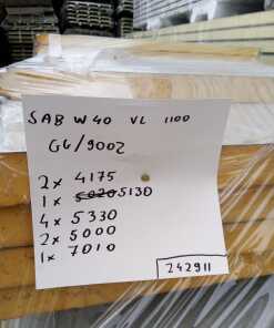 Alternative view of Sandwichpaneel 40mm - HPS -  Lengte 5330mm