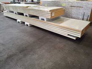 Sandwichpaneel 60mm - HPS -  Lengte 4500mm